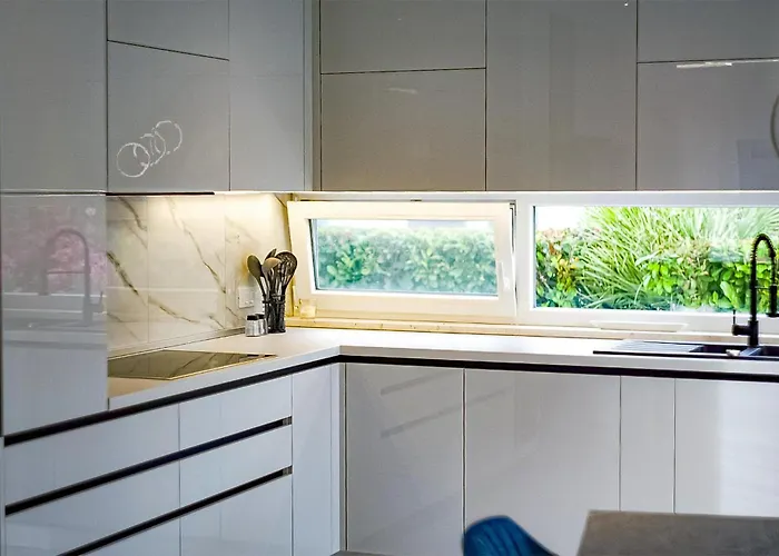 בית נופש Beautiful In With Kitchen *